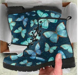 Printed High-Top Boots