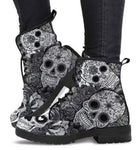 Printed High-Top Boots